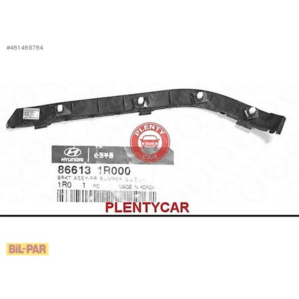 BRAKET ARKA TAMPON LH BLUE 11-16