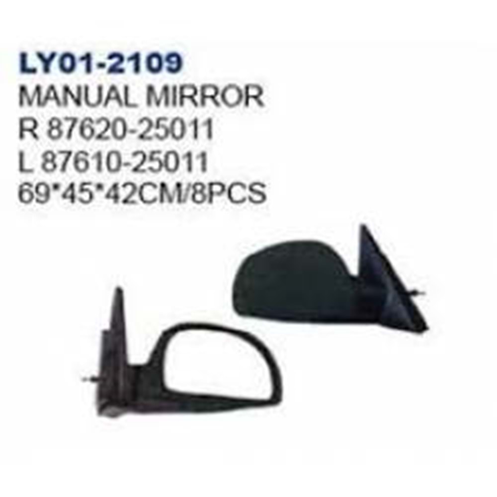 DİKİZ AYNA SOL ACCENT 00-02 (MANUEL)