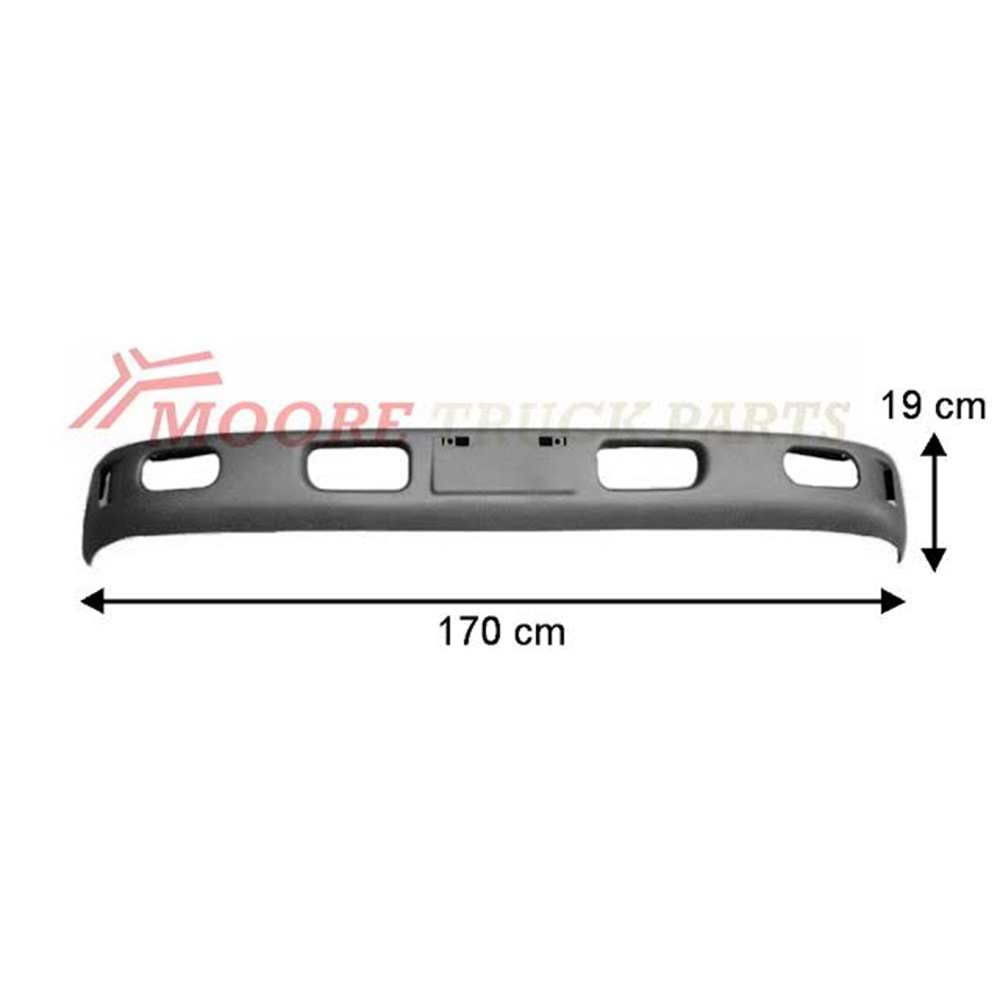 TAMPON ÖN CANTER FE515 98-00 (DEMİR)
