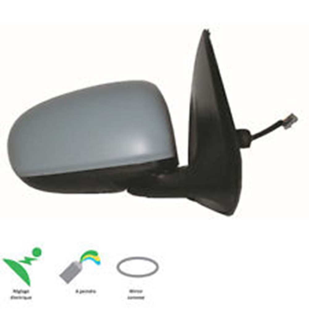 DİKİZ AYNA LH ALMERA 00-06 (ELEKTRİKLİ-3 FİŞ-SD/HB)