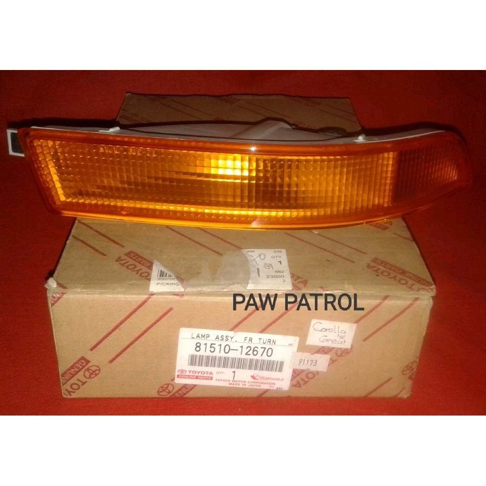 SİNYAL TAMPON RH COROLLA 93-98 (AE101)