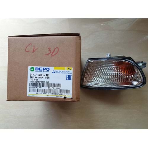 SİNYAL SOL CIVIC 92-95 (HB/BEYAZ)