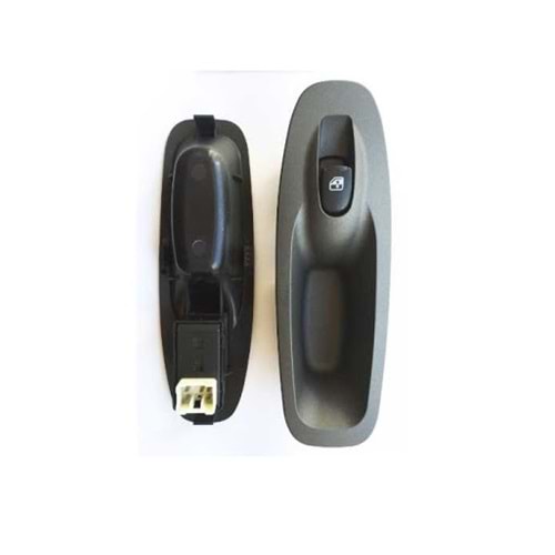 CAM KALDIRMA DÜĞMESİ ÖN RH ACCENT 00-06 (GRİ-TEKLİ-5 FİŞ-1 TUŞ)