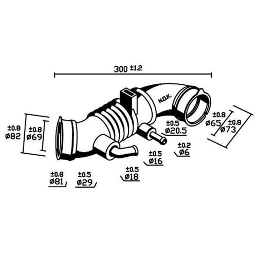HORTUM HAVA FİLTRE 323 95-97/LANTİS 96-98 (FAMILIA-1.8)