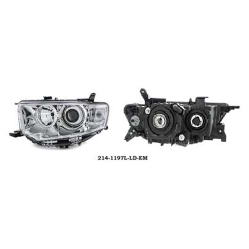 FAR LH L200 10-13/PAJERO SPORT 09-12 (ELEKTRİKLİ)