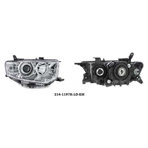 FAR RH L200 10-13/PAJERO SPORT 09-12 (ELEKTRİKLİ)