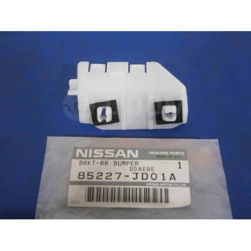 BRAKET ARKA TAMPON SOL QASHQAI 07-10 (YANA TAKILAN-KÜÇÜK OLAN)