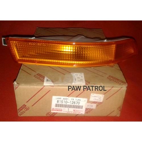 SİNYAL TAMPON RH COROLLA 93-98 (AE101)