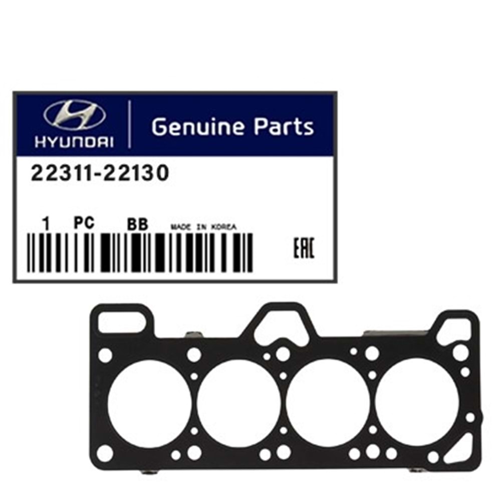 CONTA SİLİNDİR KAPAK ACCENT 95-00 (1.5-ÇELİK)