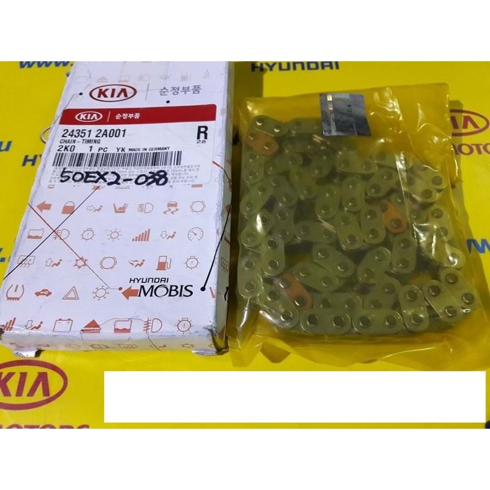 ZİNCİR EGZANTRİK ERA 06-11/RIO 06-11/GETZ 06-11/İ20/İ30/CERATO/CEED (DİZEL)