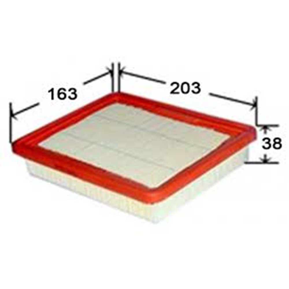 FİLTRE HAVA ACCENT 95-00 (1.3)