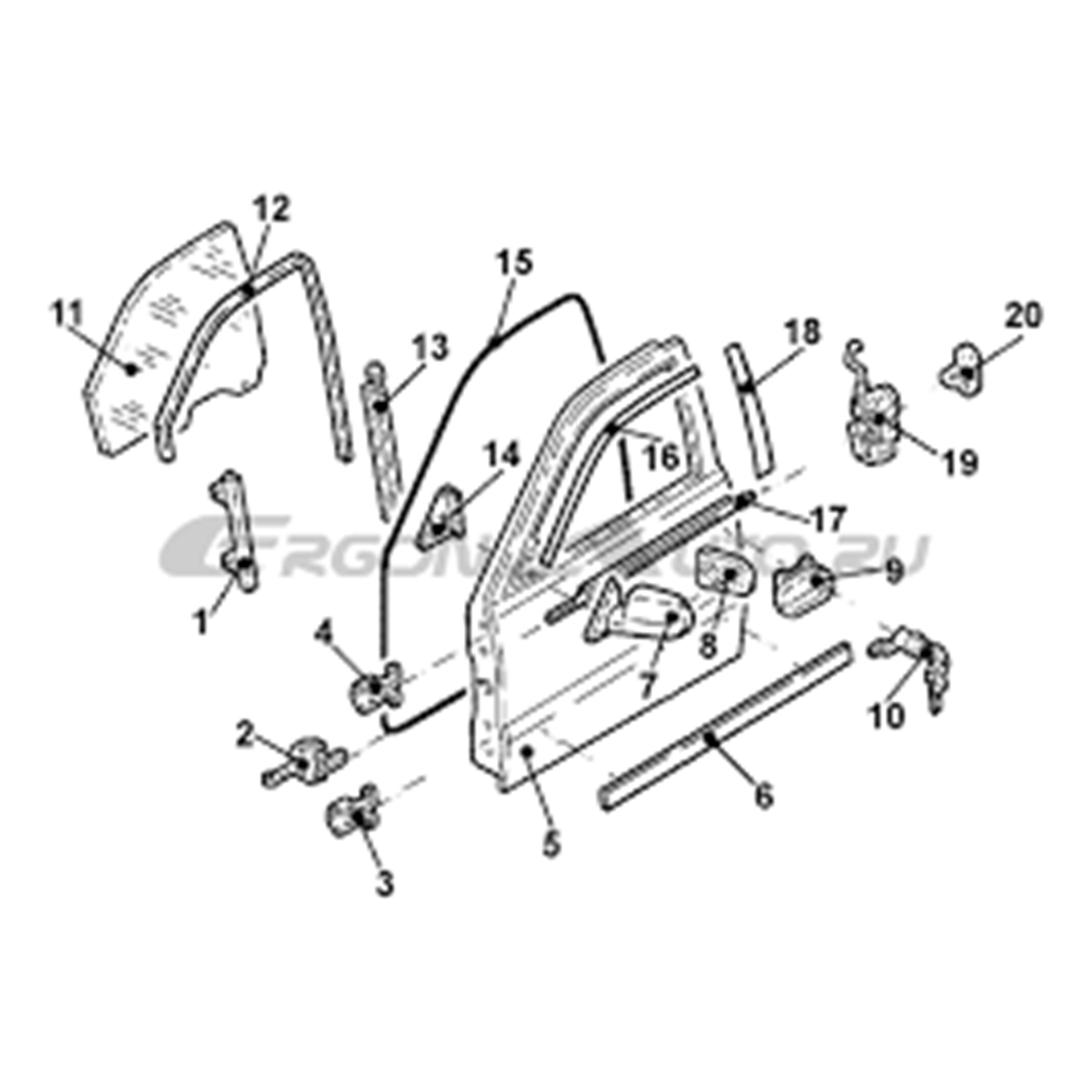 SIYIRICI FİTİL ÖN RH MATRIX 06-09