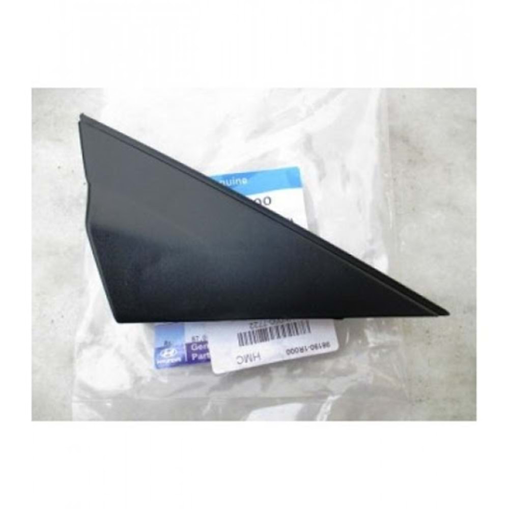 ÖN CAM KÖŞE KAPAĞI SAĞ DIŞ İ20 15-18 (CAM ALT IZGARA KÖŞE KAPAĞI)