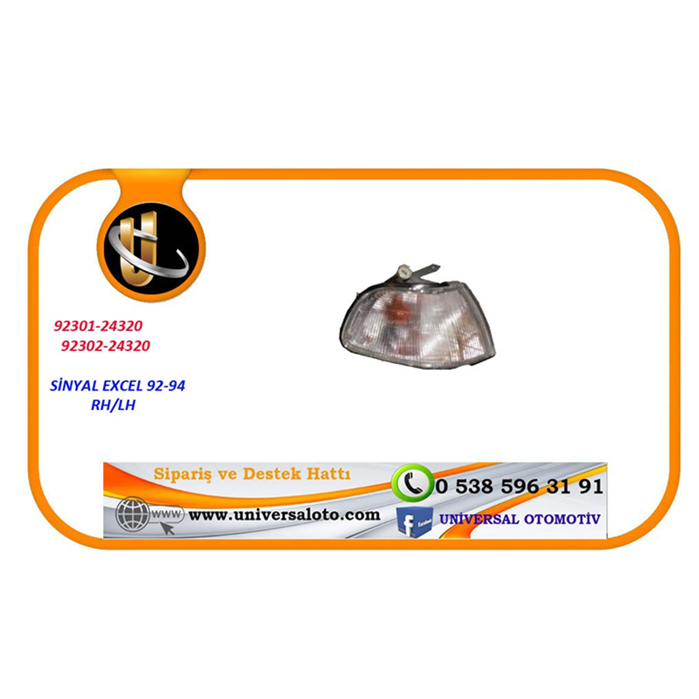 SİNYAL SOL EXCEL 92-94
