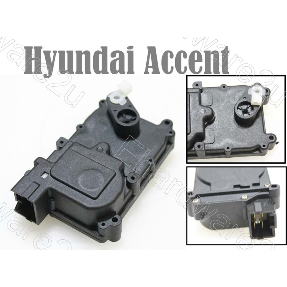 MERKEZİ KİLİT MOTORU ÖN LH ACCENT 95-00 (4 FİŞ)