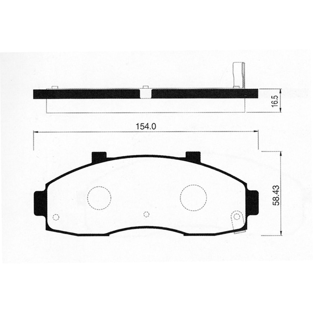BALATA ÖN FREN PREGIO 97-03