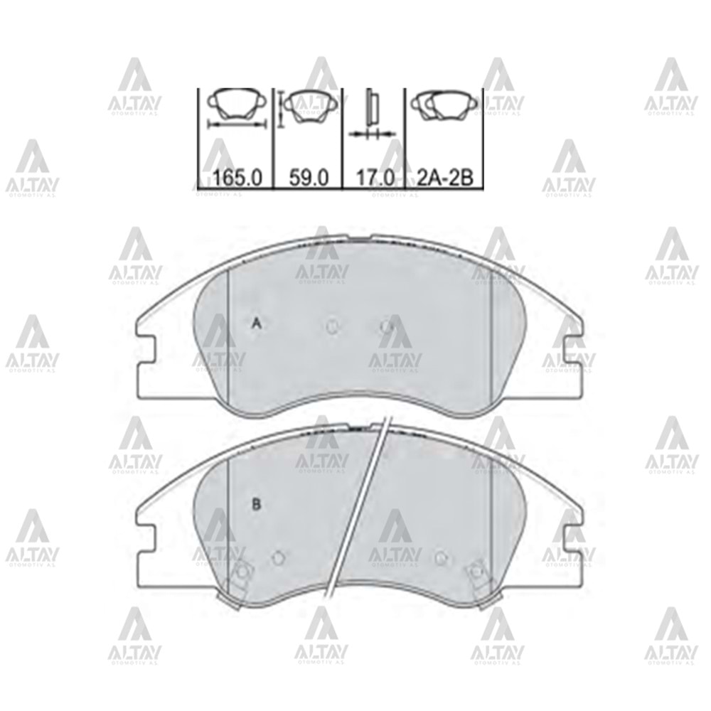 BALATA ÖN FREN CERATO 04-09