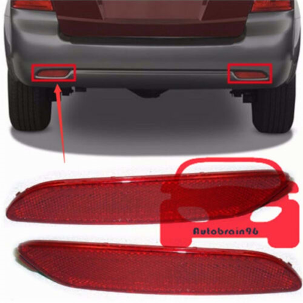 REFLEKTÖR ARKA TAMPON SAĞ SORENTO 07-09 (YM)