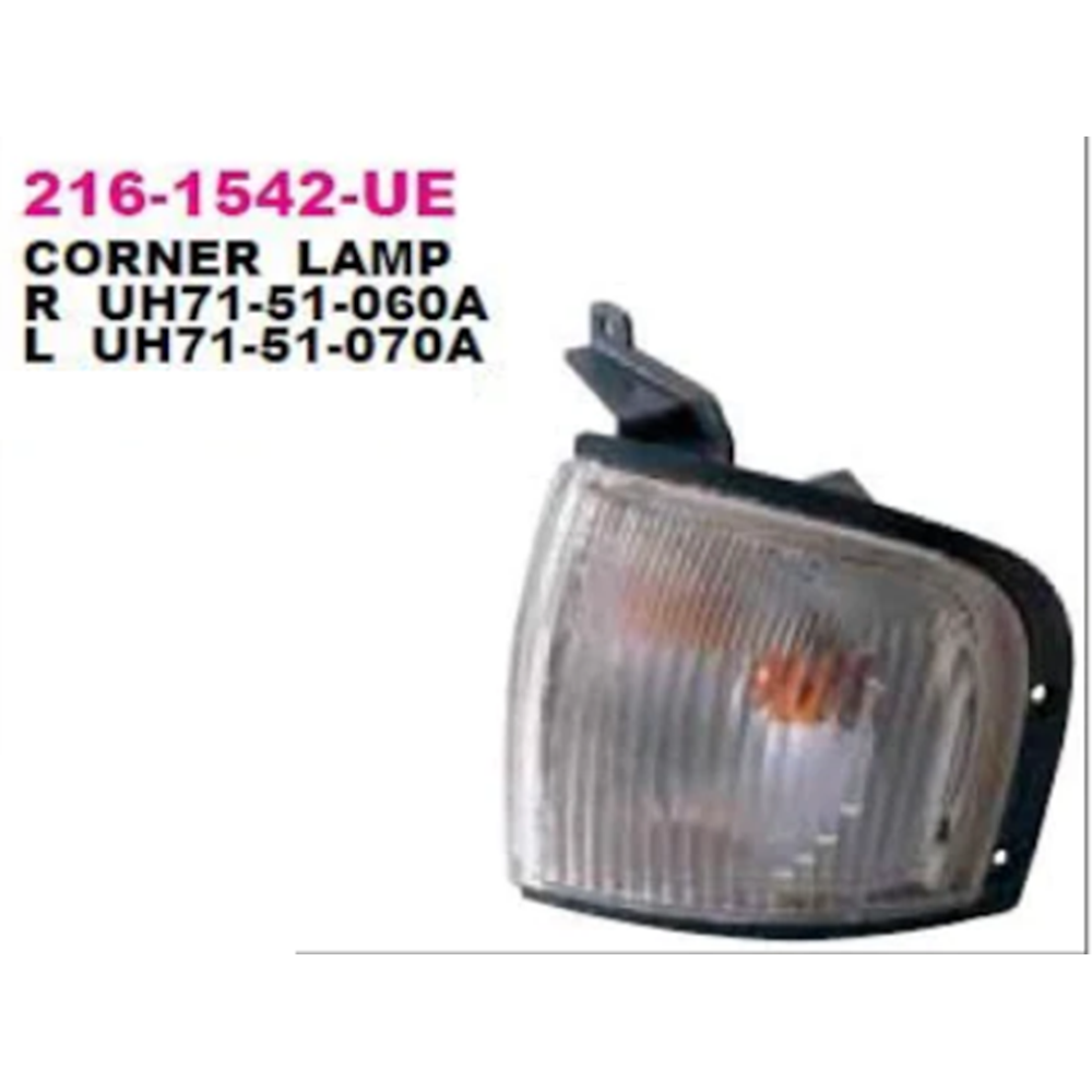 SİNYAL SOL B2500 97-00 (BEYAZ)