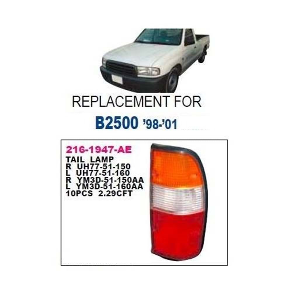 STOP SAĞ PICKUP 98-01 (B2500)/FORD RANGER 98-01