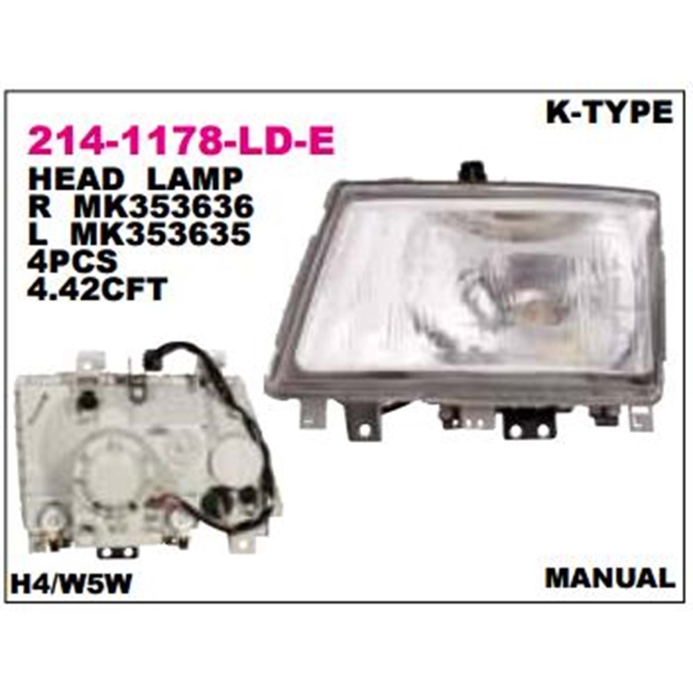 FAR LH CANTER FE711/FE839/FE859 06-11 (ELEKTRİKLİ)