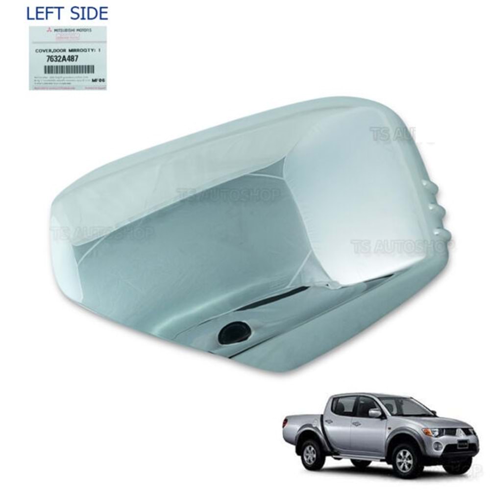 AYNA KAPAĞI SOL L200 06-14 (KROM)