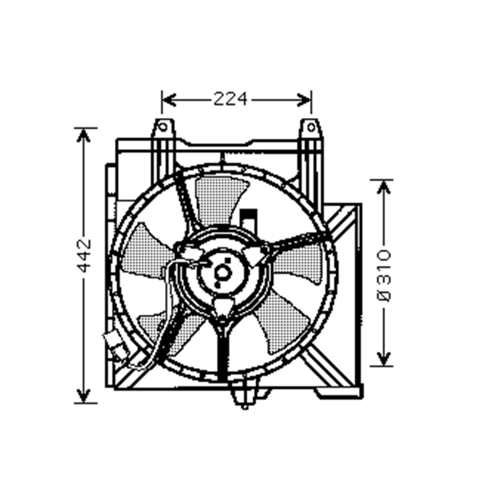 FAN RADYATÖR MİCRA 97-02 (K11)