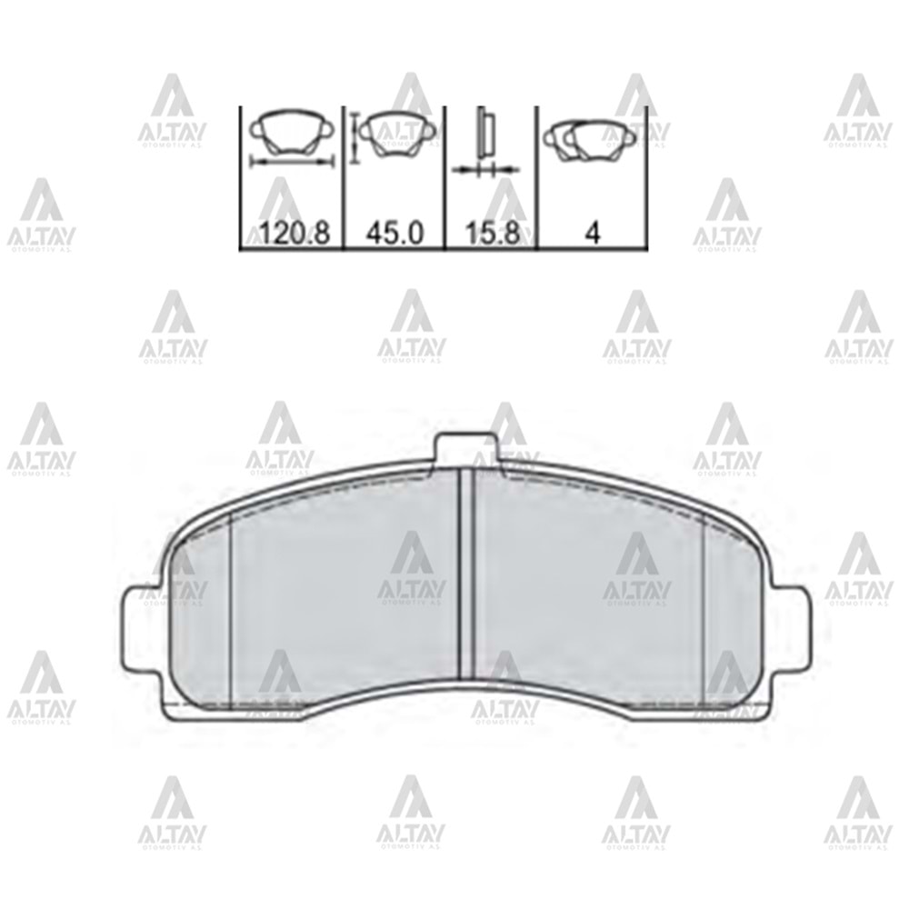 BALATA ÖN FREN MİCRA 92-02