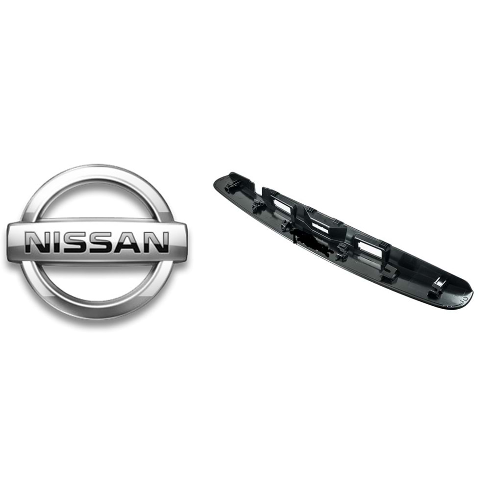 ÇITA PLAKA QASHQAI 10-14 (KAMERALI)