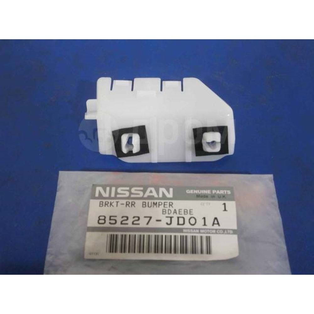 BRAKET ARKA TAMPON SOL QASHQAI 07-10 (YANA TAKILAN-KÜÇÜK OLAN)