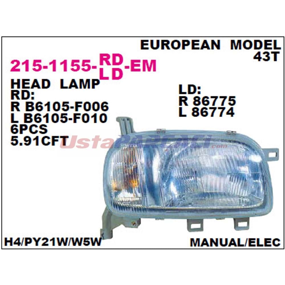 FAR SAĞ MİCRA 93-97 (K-11/ELEKTRİKLİ)