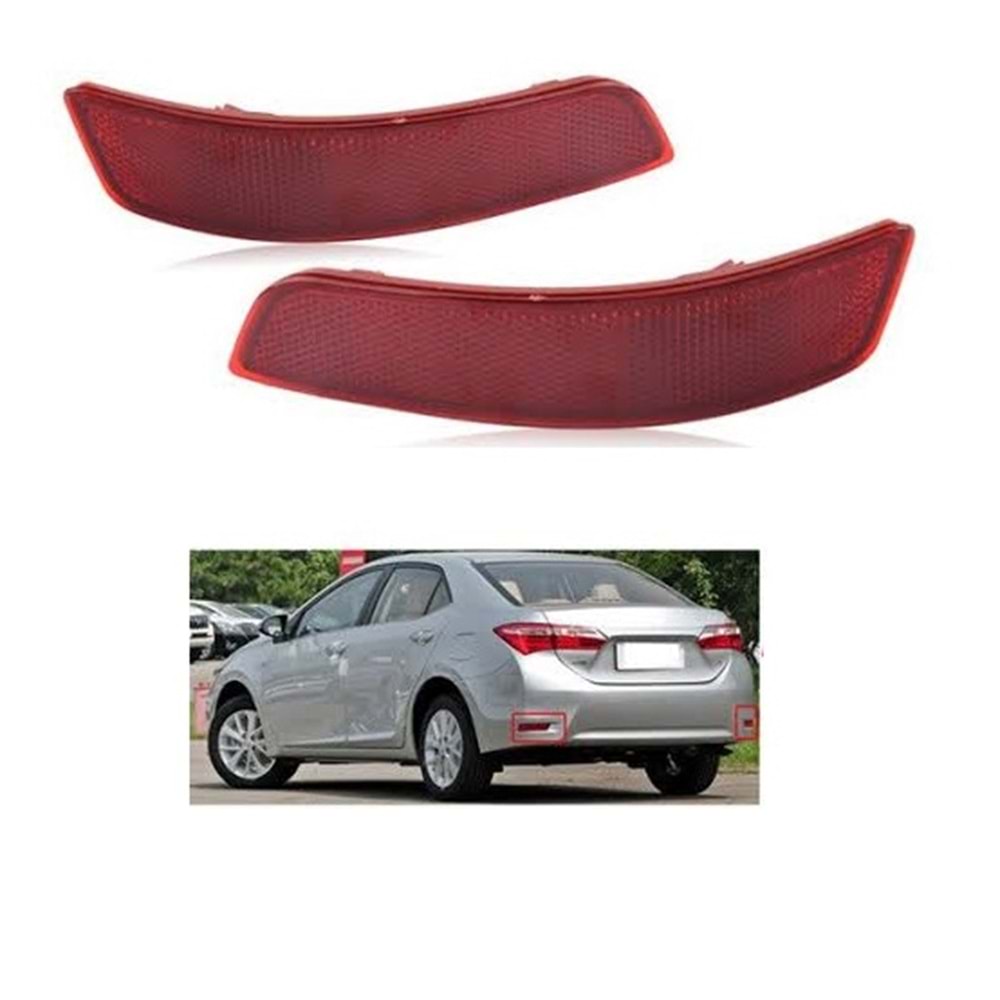 REFLEKTÖR ARKA TAMPON RH COROLA 14-16