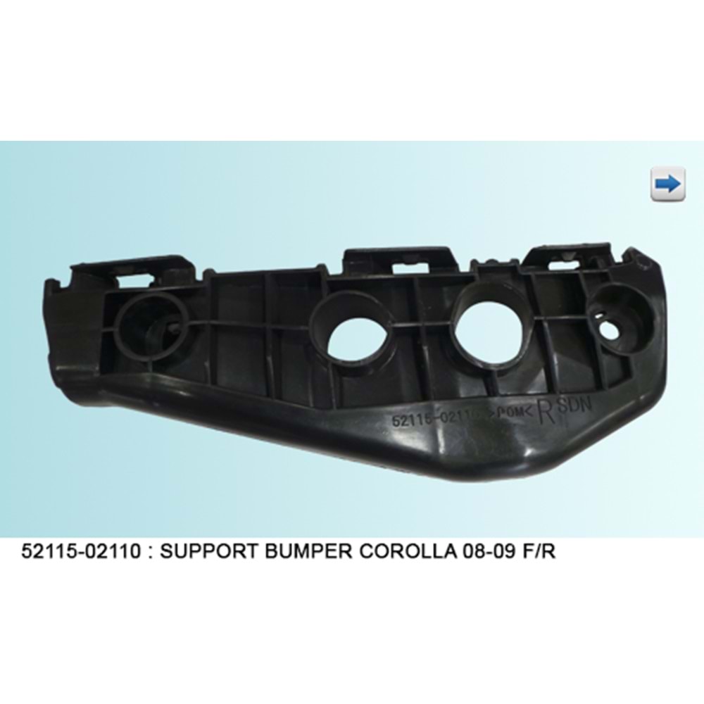 BRAKET ÖN TAMPON SAĞ COROLLA 07-09 (E150)