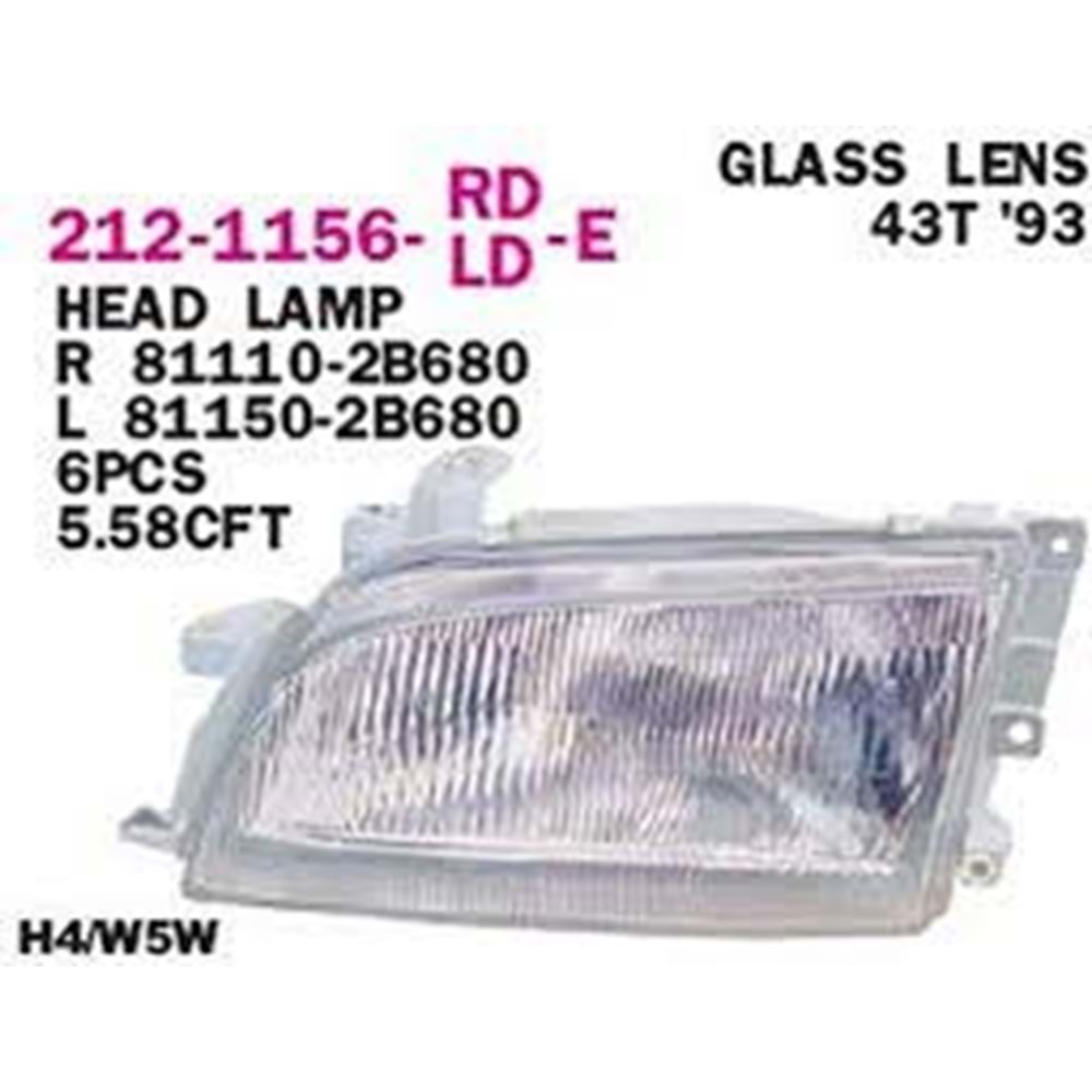 FAR SOL CORONA 93-97/CARİNA 97-98 (CAM-MANUEL)