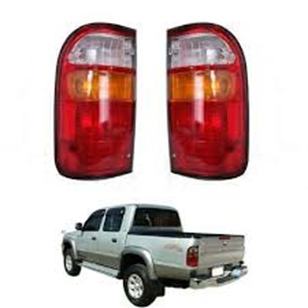 STOP SOL HILUX 02-05 (LN145/BEYAZ-KIRMIZI-SARI)